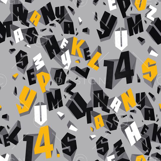 字母印花华亿平台图片