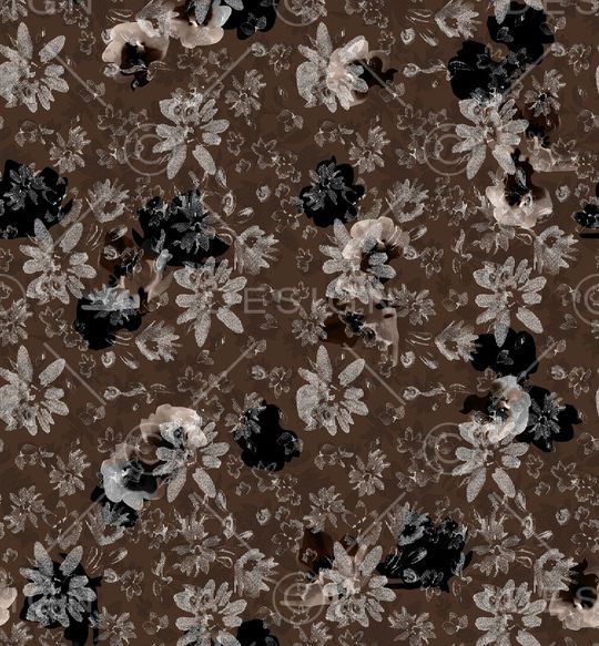 连衣裙印花华亿平台图片