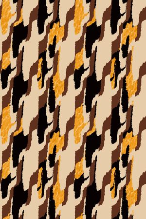 几何花卉印花华亿平台图片