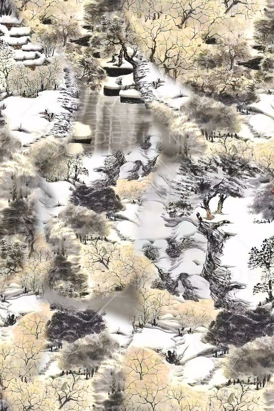 香云纱印花华亿平台图片