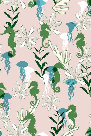 连衣裙印花华亿平台图片