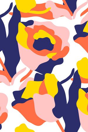 粉色系印花华亿平台图片