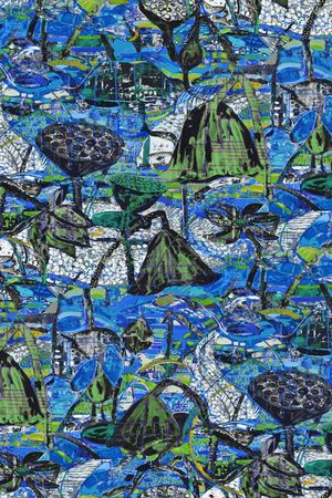 油画华亿平台印花华亿平台图片