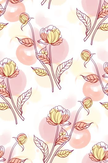 小清新印花华亿平台图片