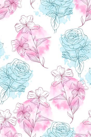 小清新印花华亿平台图片