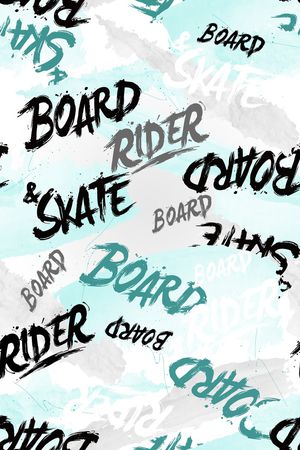 抽象男装印花华亿平台图片