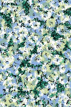 连衣裙印花华亿平台图片