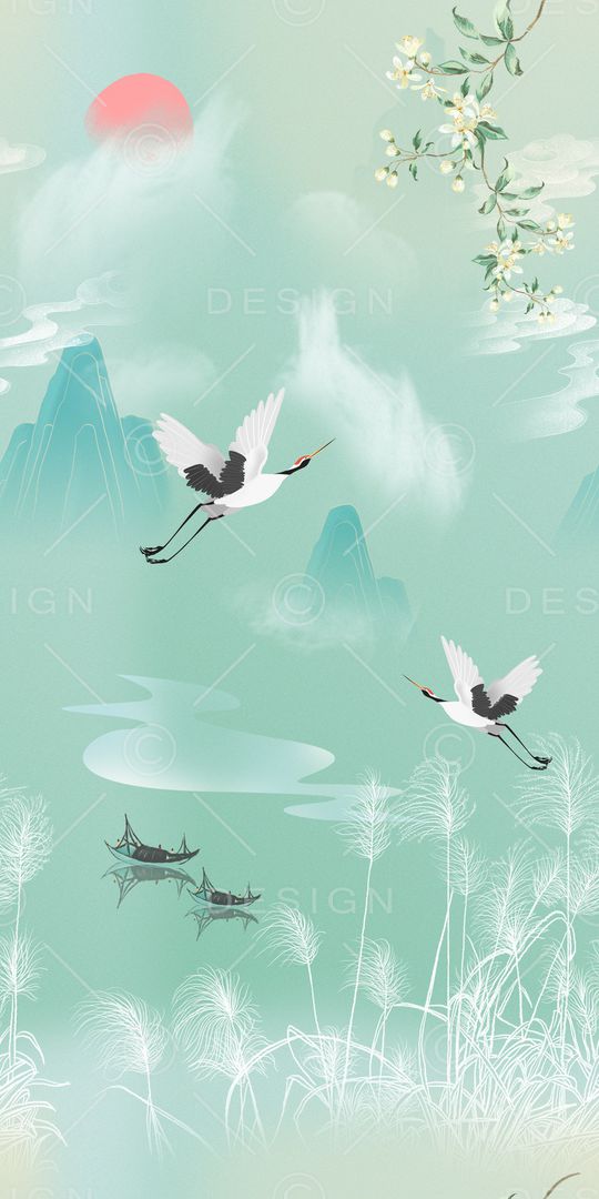 绿植树叶印花华亿平台图片