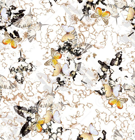 连衣裙印花华亿平台图片