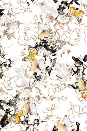 连衣裙印花华亿平台图片