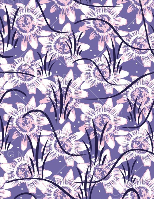 连衣裙印花华亿平台图片