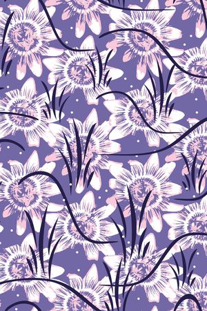 连衣裙印花华亿平台图片