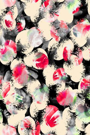 抽象印花华亿平台图片