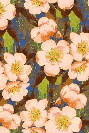 梅花印花华亿平台图片