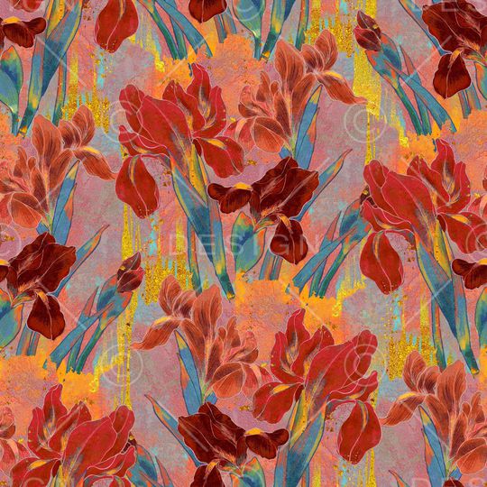 梅花印花华亿平台图片