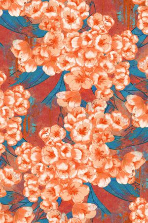 梅花印花华亿平台图片