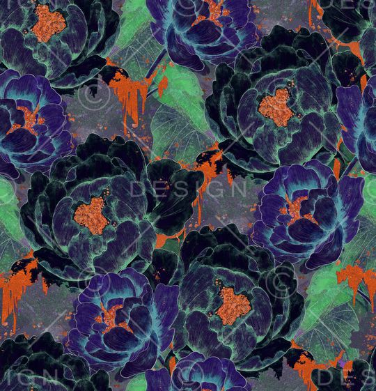 梅花印花华亿平台图片