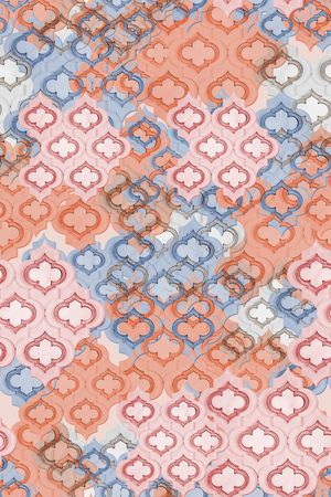 几何印花华亿平台图片