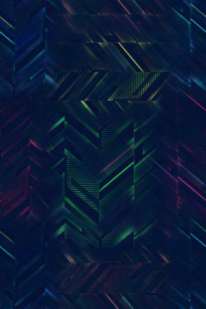 几何印花华亿平台图片