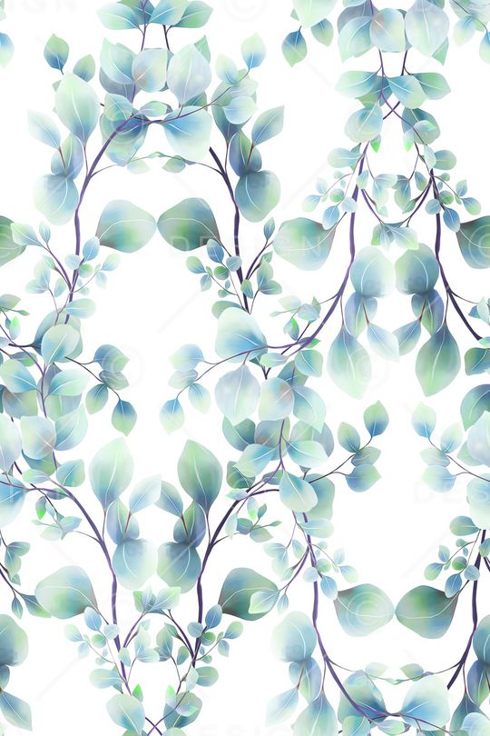 绿植树叶印花华亿平台图片