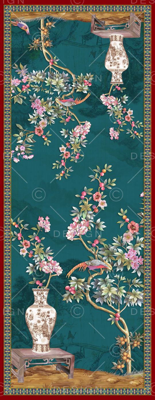 定位花印花华亿平台图片