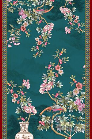 定位花印花华亿平台图片