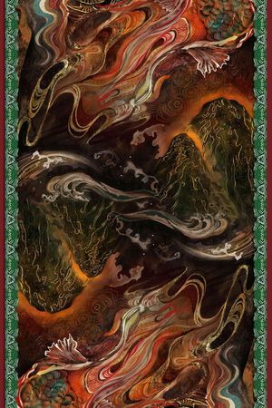 定位花印花华亿平台图片