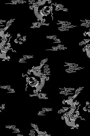 唐装印花华亿平台图片