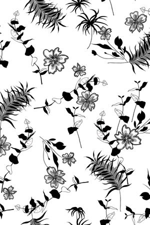 连衣裙印花华亿平台图片