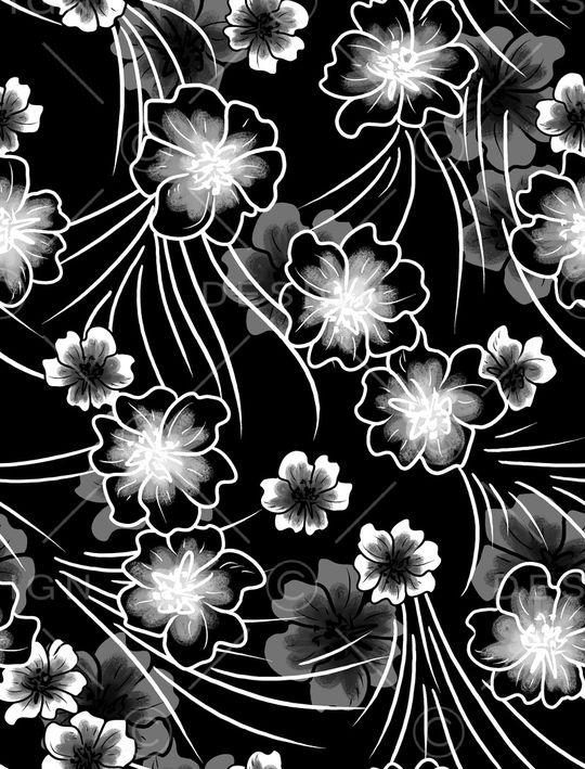 连衣裙印花华亿平台图片