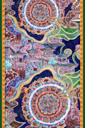 定位花印花华亿平台图片