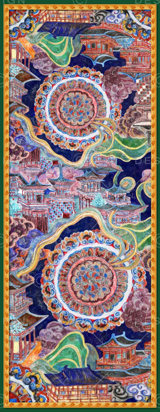 定位花印花华亿平台图片