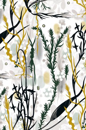 年轻女性印花华亿平台图片