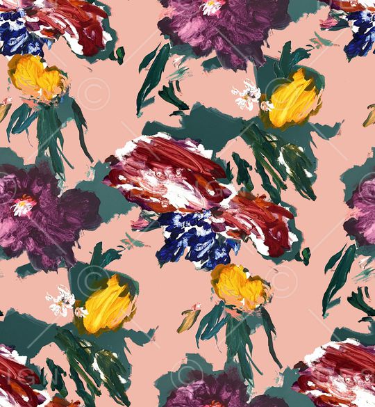 油画华亿平台印花华亿平台图片