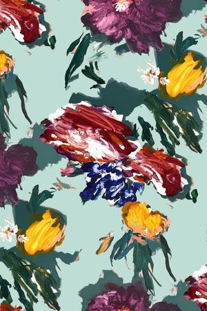 油画华亿平台印花华亿平台图片