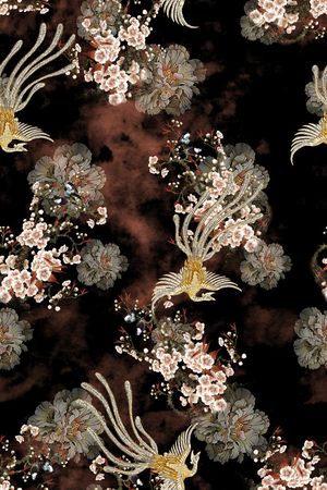 香云纱印花华亿平台图片