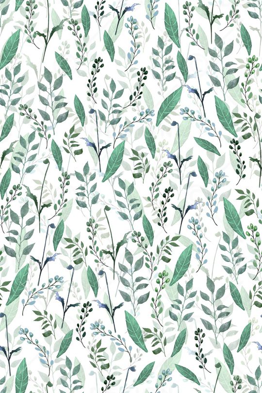 绿植树叶印花华亿平台图片