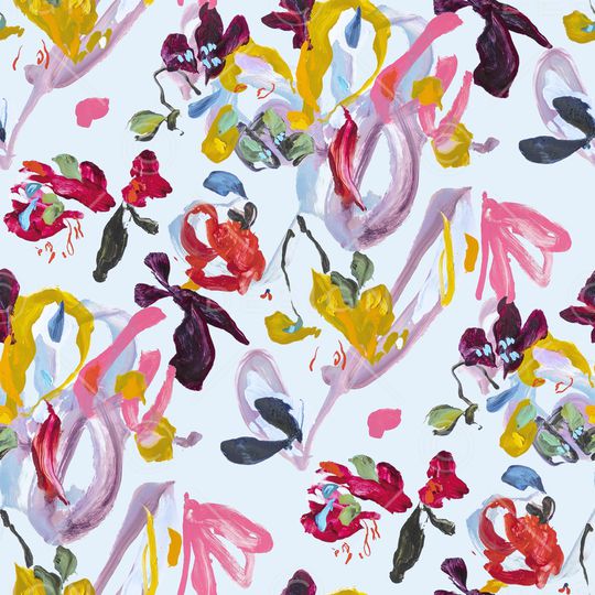 油画华亿平台印花华亿平台图片