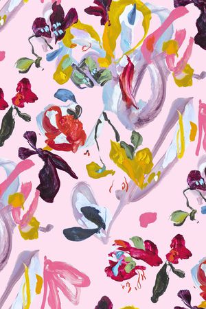 油画华亿平台印花华亿平台图片