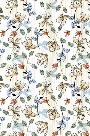 连衣裙印花华亿平台图片