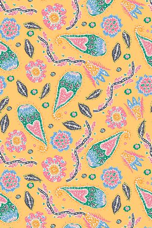 几何印花华亿平台图片