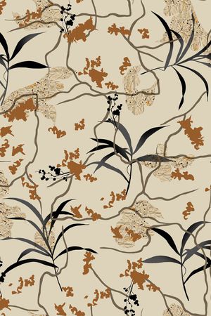 连衣裙印花华亿平台图片