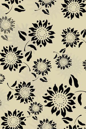 向日葵印花华亿平台图片