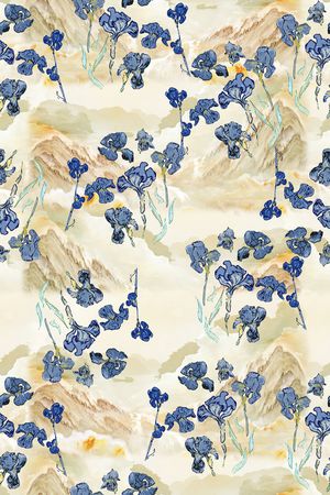 定位花印花华亿平台图片