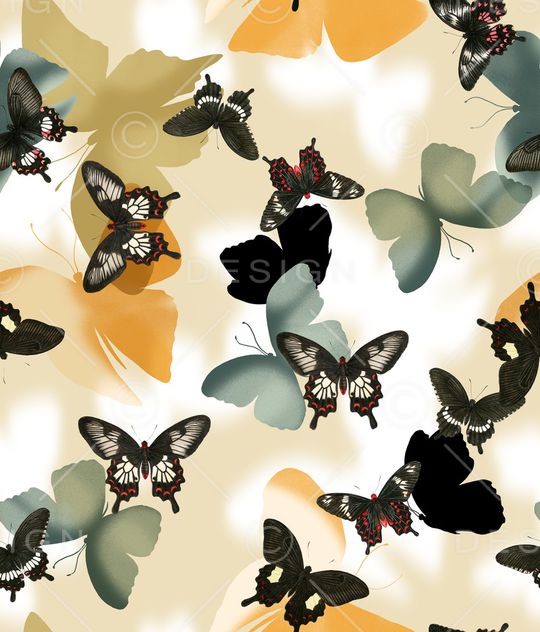 连衣裙印花华亿平台图片