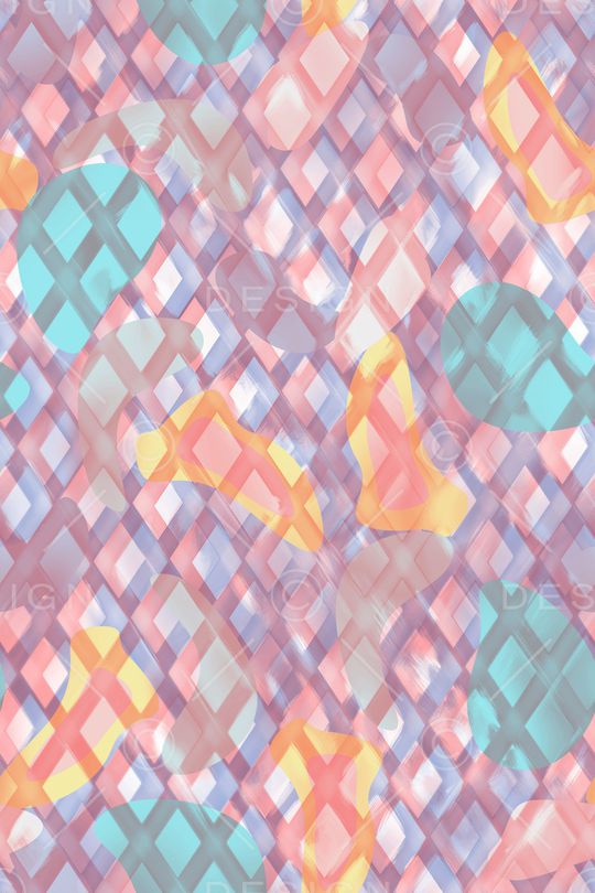 几何印花华亿平台图片