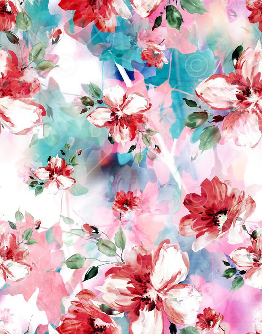 连衣裙印花华亿平台图片