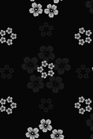 黑白华亿平台印花华亿平台图片