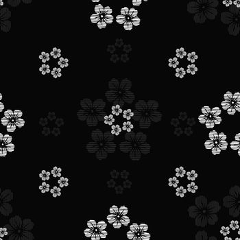 黑白华亿平台印花华亿平台图片