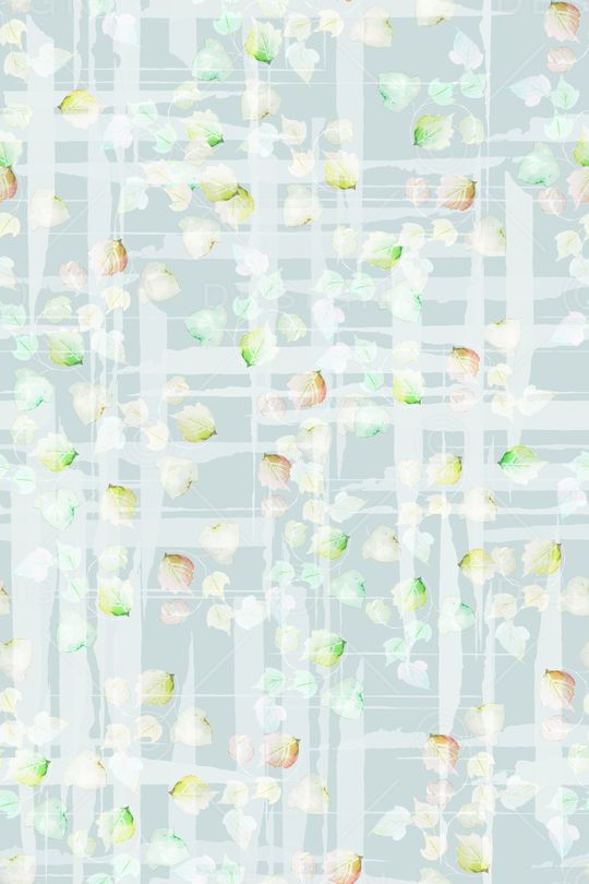 绿植树叶印花华亿平台图片